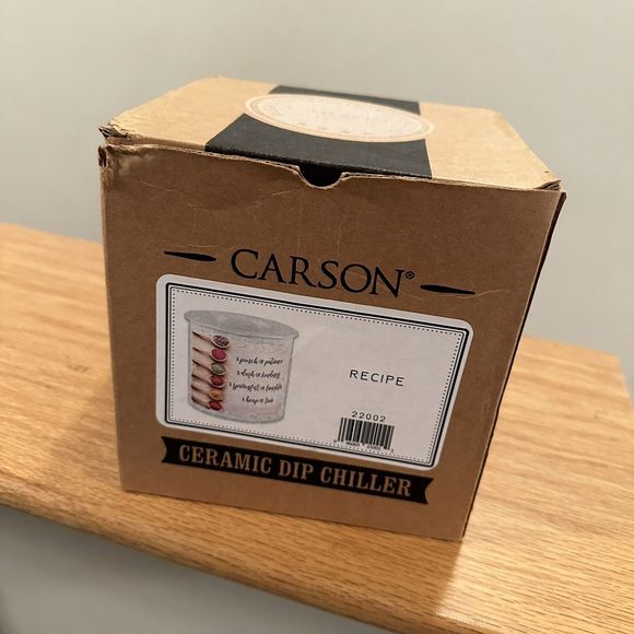 Dip Chiller Dish  by Carson  (5.5" x 5") Ceramic - Picture 8 of 8